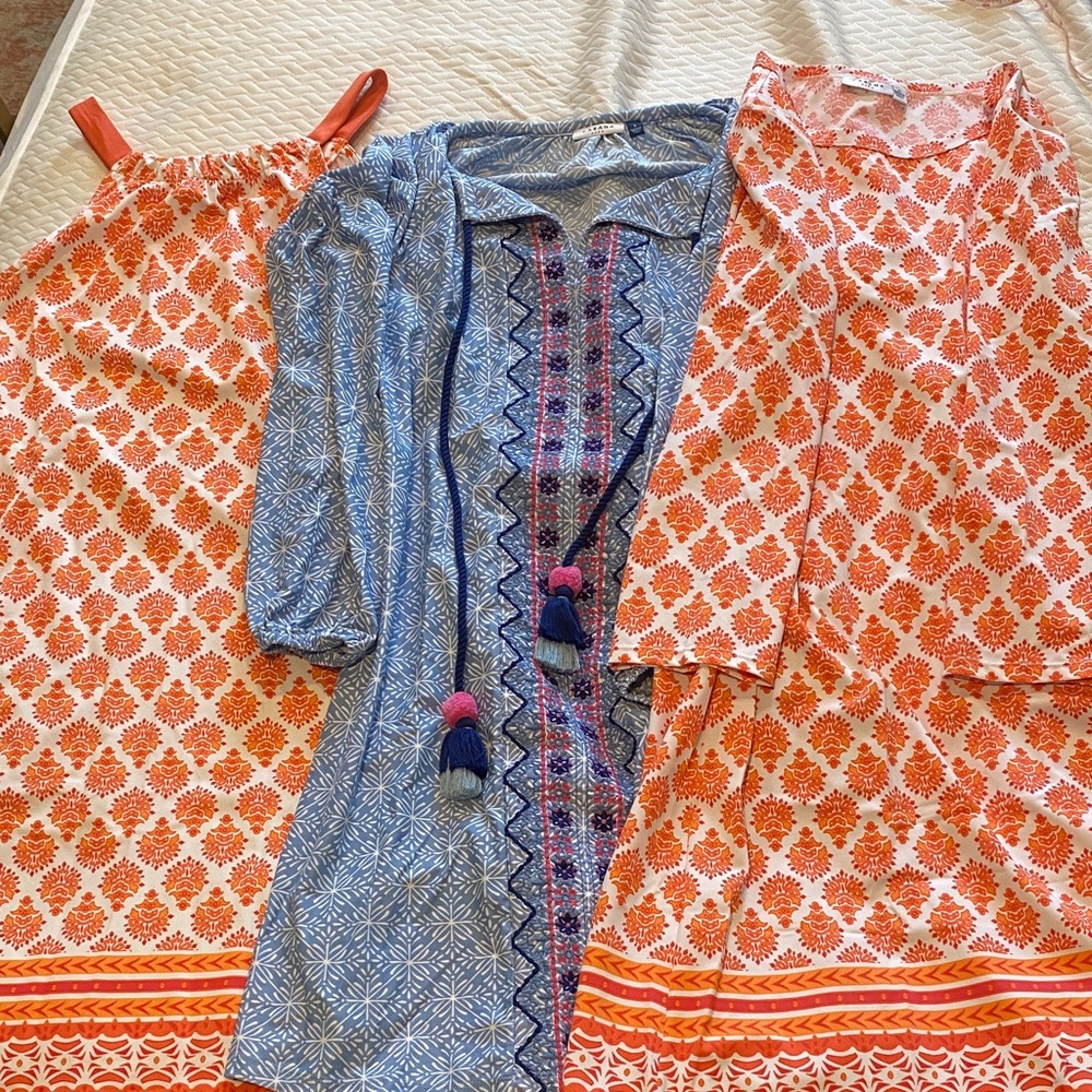 Set of 2 Cabana Life Vacation Coverup Dresses